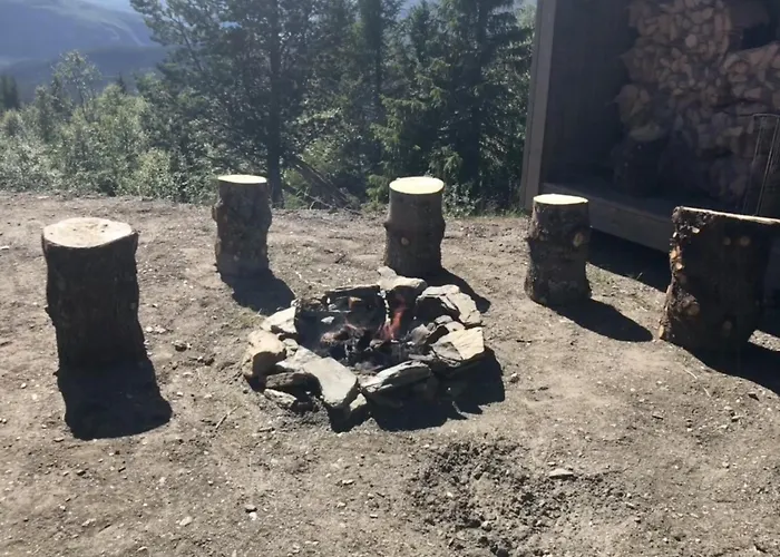 Designer With Mountain Views In Valdres بيت للعطل